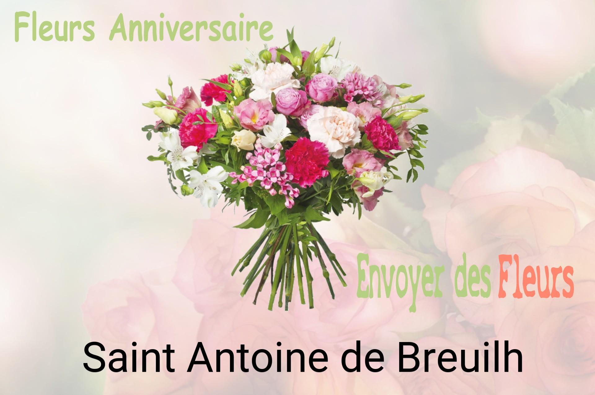 Bouquet de fleurs d’anniversaire livré à Saint-Antoine-de-Breuilh
