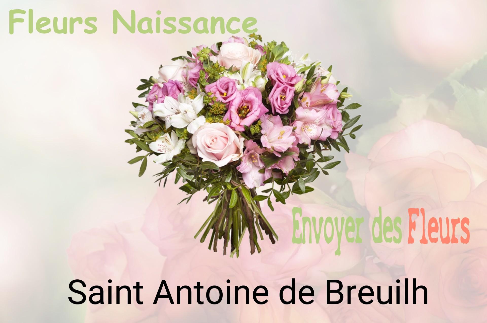 Bouquet de fleurs de naissance livré à Saint-Antoine-de-Breuilh